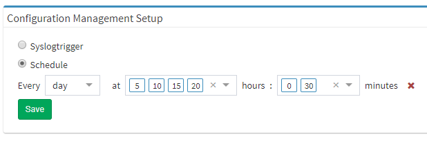 configuration managment setup