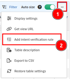 Add intent verification rule