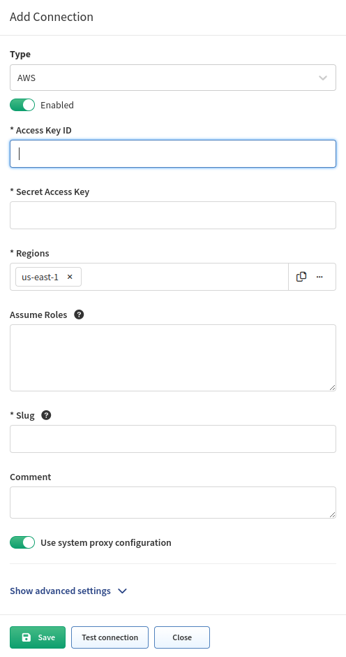 Add Connection