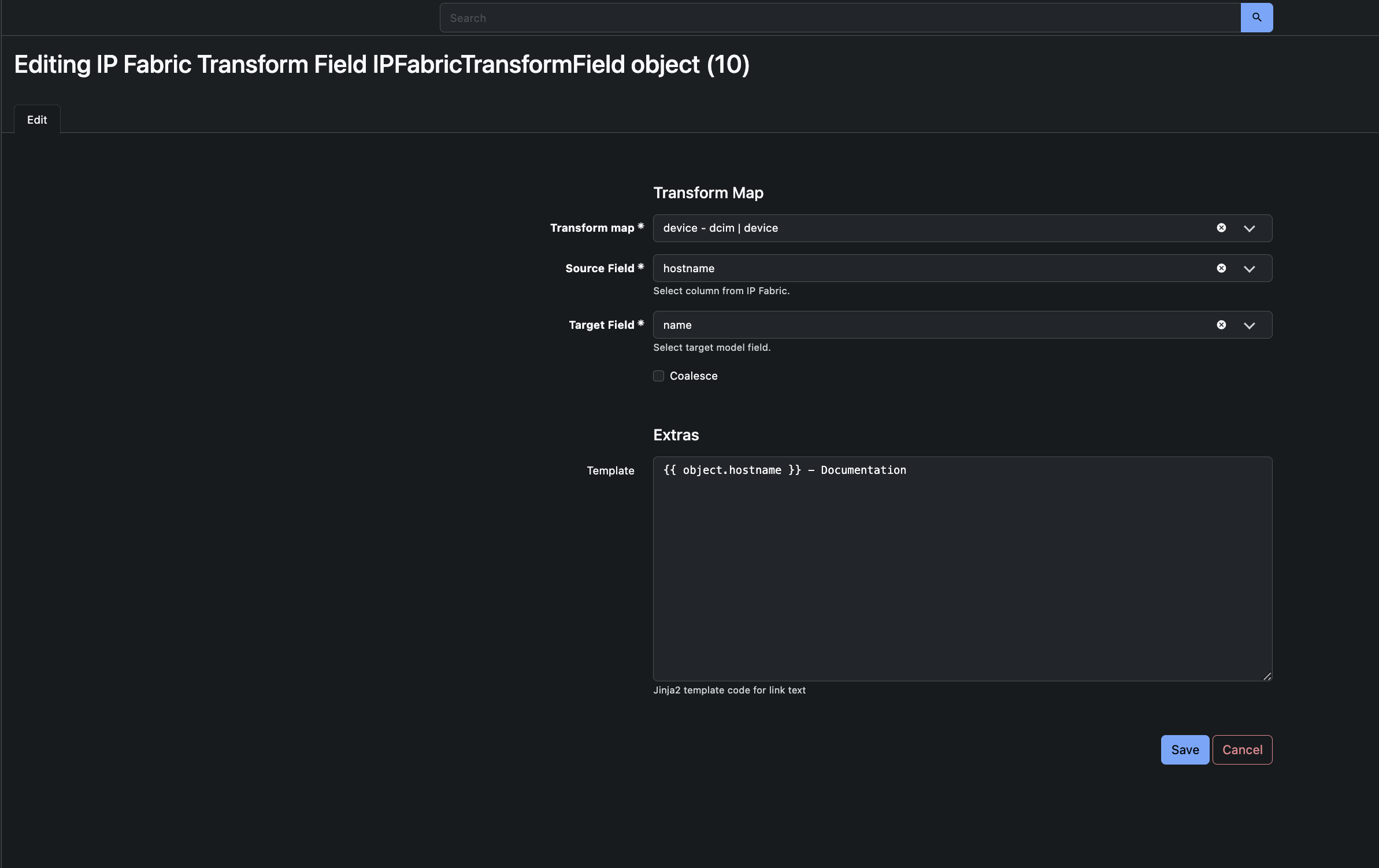 Overview IP Fabric Documentation Portal   Tm Edit Hostname 