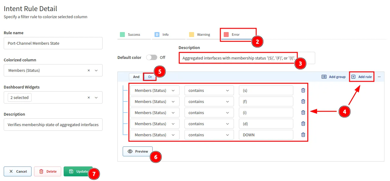 Add rules in color/state
