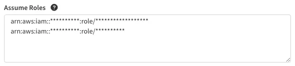 Add Connection with AssumeRole