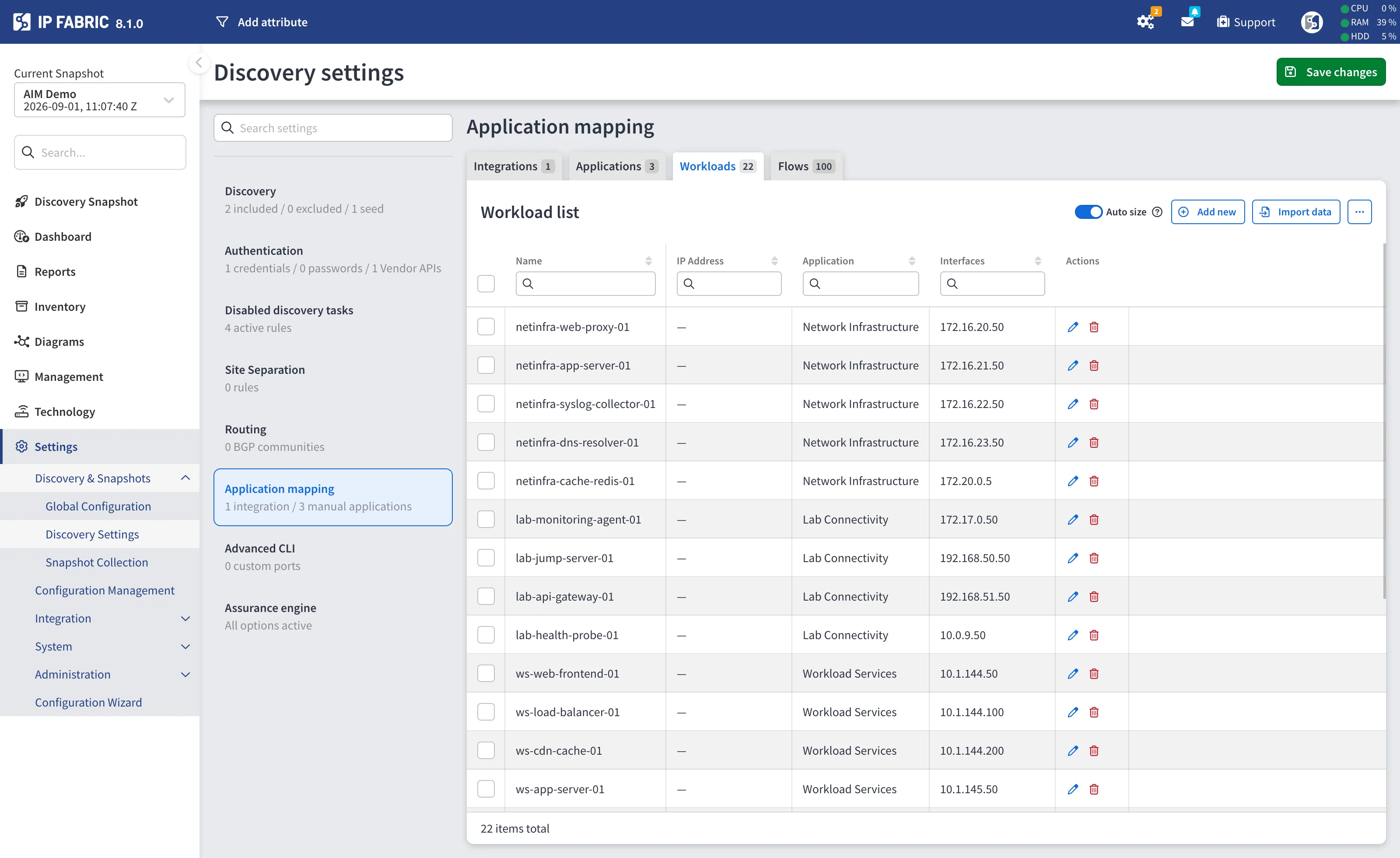 Add manual workload dialog