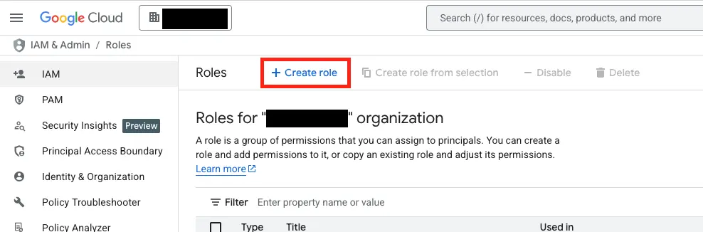 Navigate the IAM