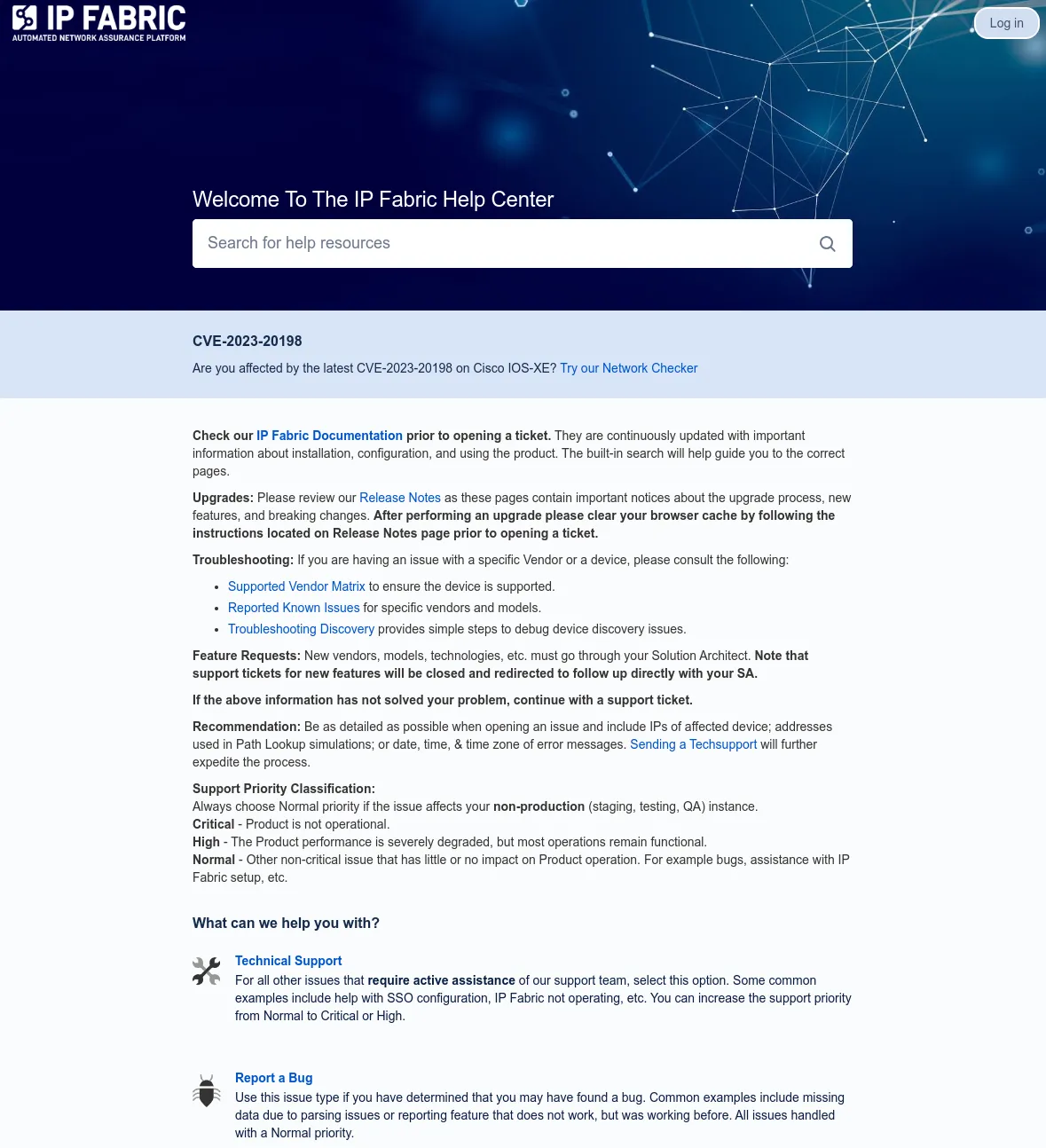 IP Fabric Help Center