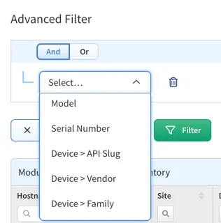 Device Filters