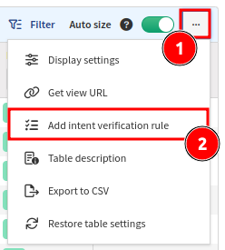 Add intent verification rule