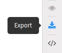 Export button