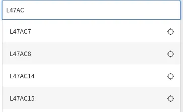 Search diagram results