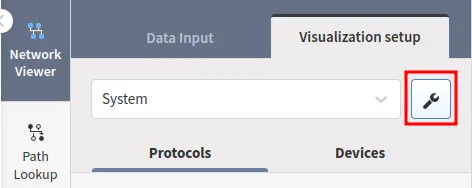 Configure visualization setup