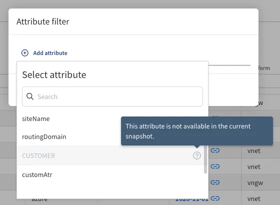 Select attribute