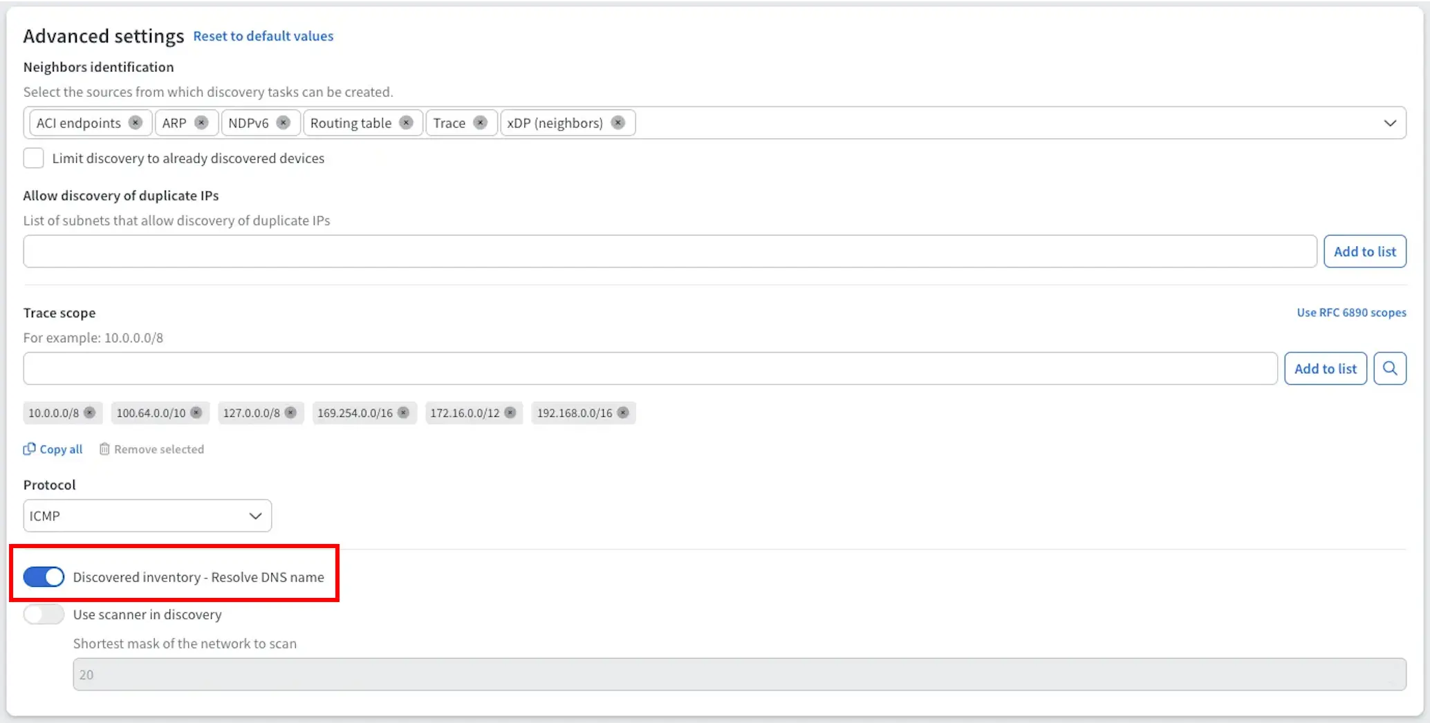 DNS resolve - New Design